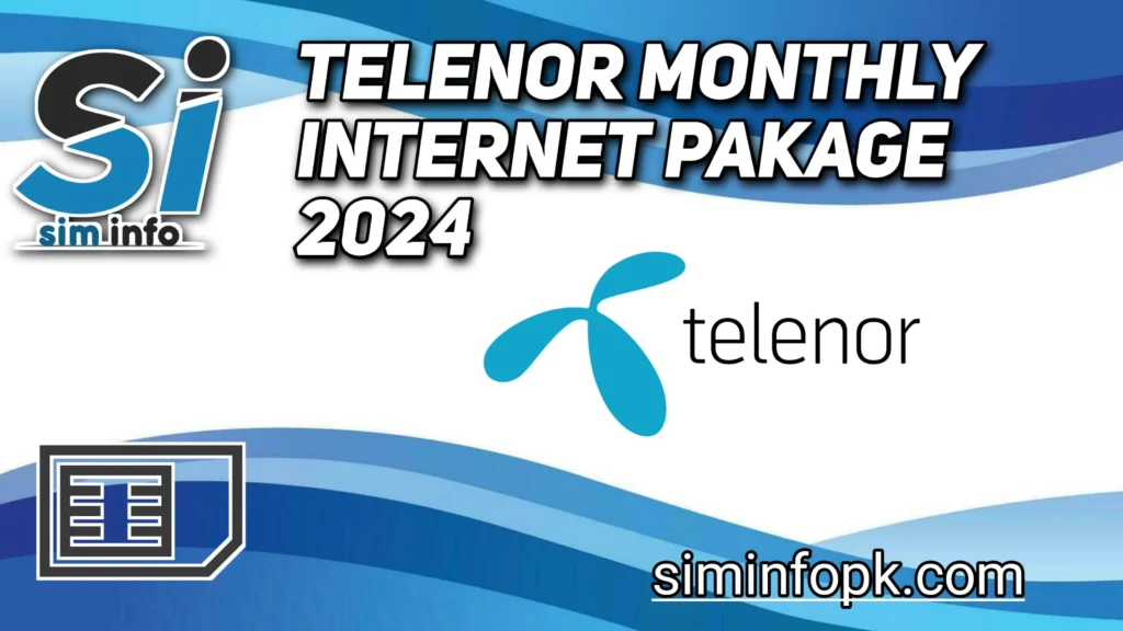 Telenor Monthly Internet Package 2025