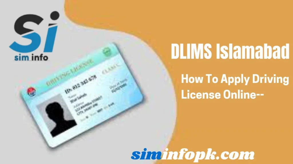 DLIMS Islamabad Driving License Online Verification