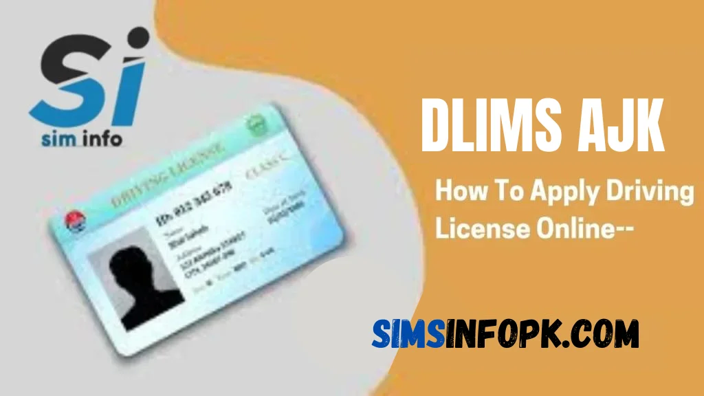 DLIMS AJK Driving License Online Verification